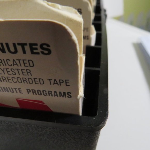 RADIO SHACK eight Track Tape Case with 8 Track Boxes - Picture 6 of 9